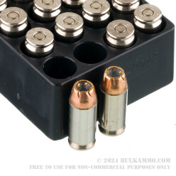 20 Rounds of .40 S&W Ammo by Remington Golden Saber Bonded - 165gr BJHP