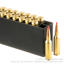 20 Rounds of .224 Valkyrie Ammo by Hornady - 88gr ELD Match