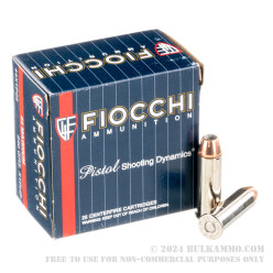 25 Rounds of .44 Mag Ammo by Fiocchi - 240gr XTP
