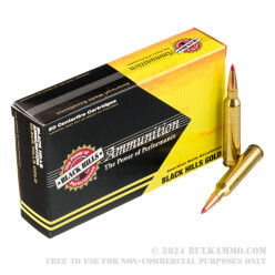 20 Rounds of 7mm Rem Mag Ammo by Black Hills Gold - 175gr ELD-X