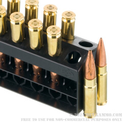 200 Rounds of .300 AAC Blackout Ammo by Remington - 220gr Open Tip Flat Base