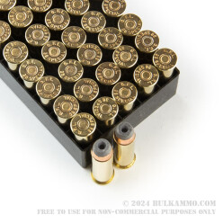 50 Rounds of .38 Spl Ammo by Fiocchi - 158gr JHP
