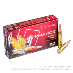 200 Rounds of .243 Win Ammo by Hornady Superformance - 95gr SST