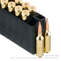 20 Rounds of 6.5 PRC Ammo by Barnes Precision Match - 145gr OTM BT