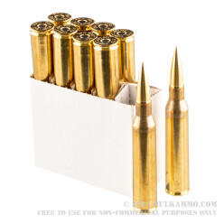 10 Rounds of .338 Lapua Ammo by Prvi Partizan - 240gr Solid Copper