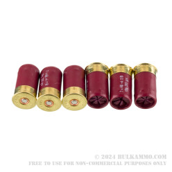 25 Rounds of 12ga Ammo by Aguila Minishell - 5/8 ounce #1 & #4 buck