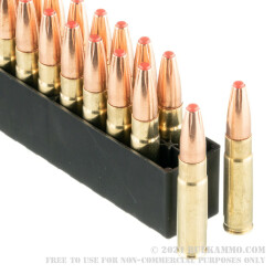 200 Rounds of .300 AAC Blackout Ammo by Hornady Subsonic - 190gr Polymer Tipped