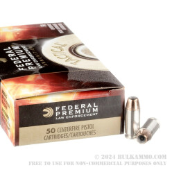 50 Rounds of .40 S&W Ammo by Federal Hydra-Shok - 155gr JHP