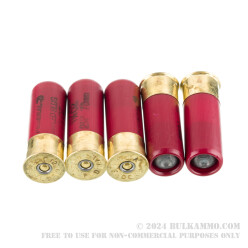 5 Rounds of 12ga Ammo by Federal Power Shok - 1 1/4 ounce - Rifled Slug Hollow Point