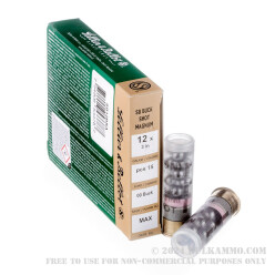250 Rounds of 12ga 3" Ammo by Sellier & Bellot -  00 Buck