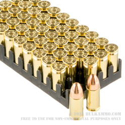 50 Rounds of Bulk 9mm Ammo by Magtech - 115gr FMJ
