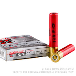 5 Rounds of .410 Ammo by Winchester - 2-1/2" 000 Buck