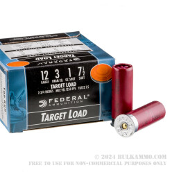 25 Rounds of 12ga 2-3/4" Ammo by Federal Top Gun -  #7 1/2 shot