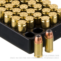50 Rounds of 9mm Ammo by Aguila - 117gr JHP