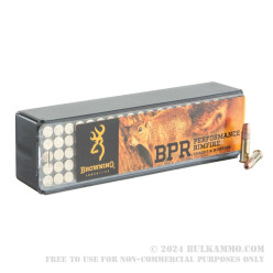 1000 Rounds of .22 LR Ammo by Browning Performance Rimfire - 40gr CPHP