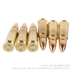 20 Rounds of 7.62x39mm Ammo by Fiocchi - 124gr FMJ