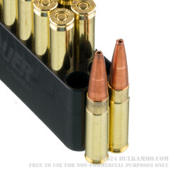 20 Rounds of .300 AAC Blackout Ammo by SIG Sauer Elite Hunting - 120gr SCHP