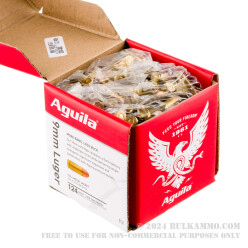 300 Rounds of 9mm Ammo by Aguila - 124gr FMJ