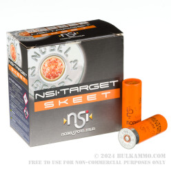 250 Rounds of 12ga Ammo by NobelSport Target Skeet - 1-1/8 ounce #9 shot