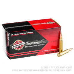 50 Rounds of .223 Rem Ammo by Black Hills Ammunition - 36gr Varmint Grenade