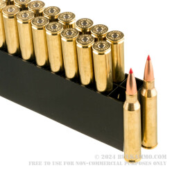 20 Rounds of .338 Lapua Magnum Ammo by Hornady - 285gr ELD-Match