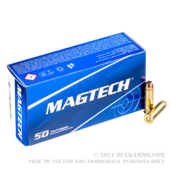 1000 Rounds of .38 Special Ammo by Magtech - 130gr FMJ
