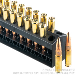 20 Rounds of .300 AAC Blackout Ammo by Remington - 120gr OTM
