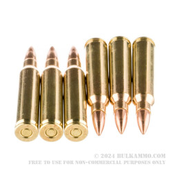 20 Rounds of .223 Ammo by PMC - 55gr FMJBT