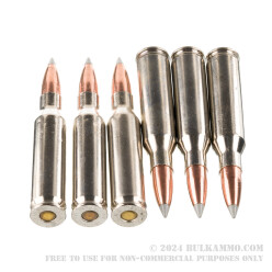 20 Rounds of 7mm-08 Ammo by Winchester - 140gr Ballistic Silvertip