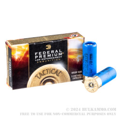 250 Rounds of 12ga Ammo by Federal LE Tactical - 1 ounce Low Recoil HP Rifled Slug