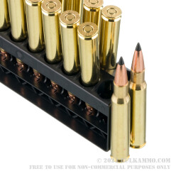 200 Rounds of 30-06 Springfield Ammo by Remington - 180gr Scirocco Bonded