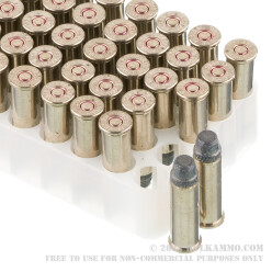 50 Rounds of .38 Spl Ammo by Federal Law Enforcement - 158gr LSWC
