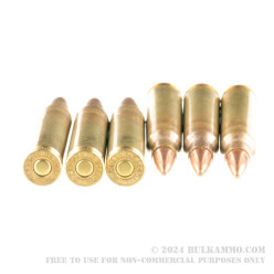 20 Rounds of 5.56x45 Ammo by Hornady Frontier - 55gr FMJ M193