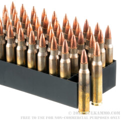 1000 Rounds of 5.56x45 Ammo by Fiocchi - 55gr FMJBT M193