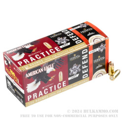 120 Rounds of .45 ACP Ammo by Federal Combo Pack - 230gr FMJ & JHP
