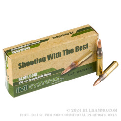 500 Rounds of 5.56x45 Ammo by IMI - 77gr OTM