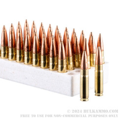 500 Rounds of .300 AAC Blackout Ammo by Hornady - 125gr HP