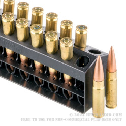20 Rounds of .300 AAC Blackout Ammo by Remington - 125gr OTM