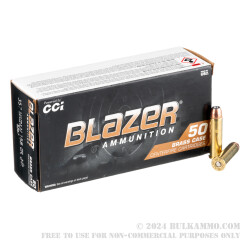 1000 Rounds of .357 Mag Ammo by Blazer Brass - 158gr JHP
