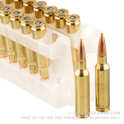 20 Rounds of 6.5 Creedmoor Ammo by Federal American Eagle - 123gr OTM