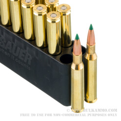 20 Rounds of .270 Win Ammo by Sig Sauer Elite Hunter - 140gr Controlled Expansion Tip