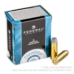 20 Rounds of .45 Long-Colt Ammo by Federal - 225gr LSWCHP