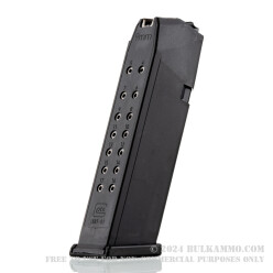 Factory Glock 17rd G17/G19/G26 Magazine - 9mm - Black - Gen 4