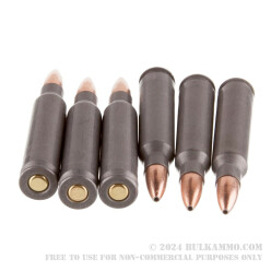 20 Rounds of .223 Ammo by Wolf WPA Military Classic - 62gr HP