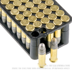50 Rounds of .22 LR Ammo by Aguila - 40gr LRN