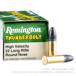 500  Rounds of .22 LR Ammo by Remington - 40gr LRN