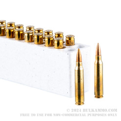 20 Rounds of .223 Ammo by Winchester Ranger Match - 69gr HPBT