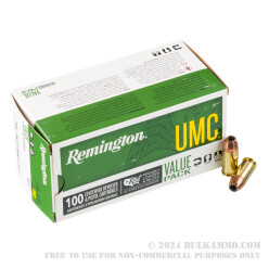 100 Rounds of .45 ACP Ammo by Remington - 230gr JHP