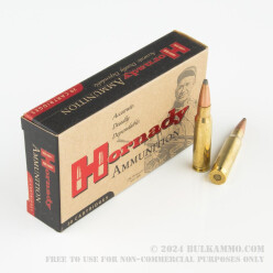 20 Rounds of .308 Win Ammo by Hornady - 150gr SPBT