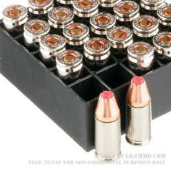 25 Rounds of 9mm Ammo by Hornady Critical Duty - 135gr JHP +P